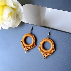 Crochet Boho Earrings